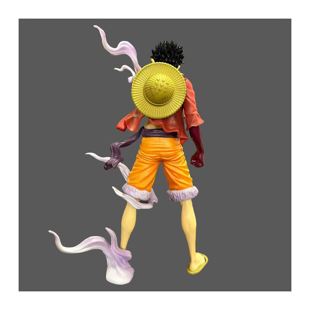 Bandai One Piece Anime Statue Luffy Second Gear stehend, PVC Sammlerfigur, mehrfarbig, Höhe: 19 cm - Bild 2
