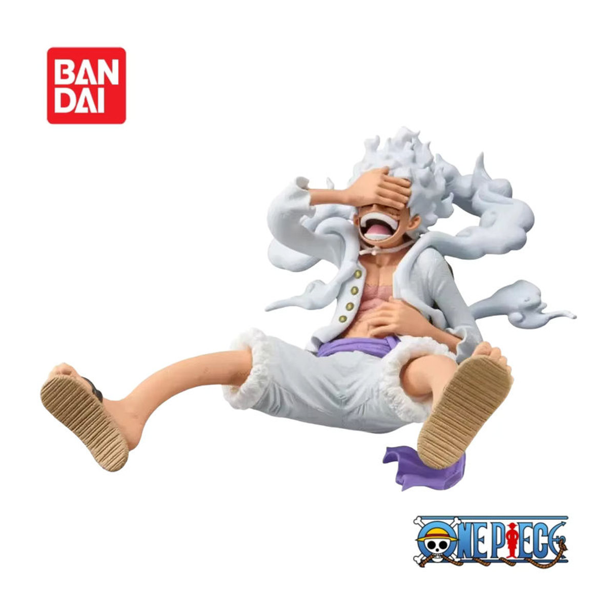 Bandai One Piece Banpresto Koa Künstler Ruffy King Gear 5 Anime-Figur in Weiß - Bild 2