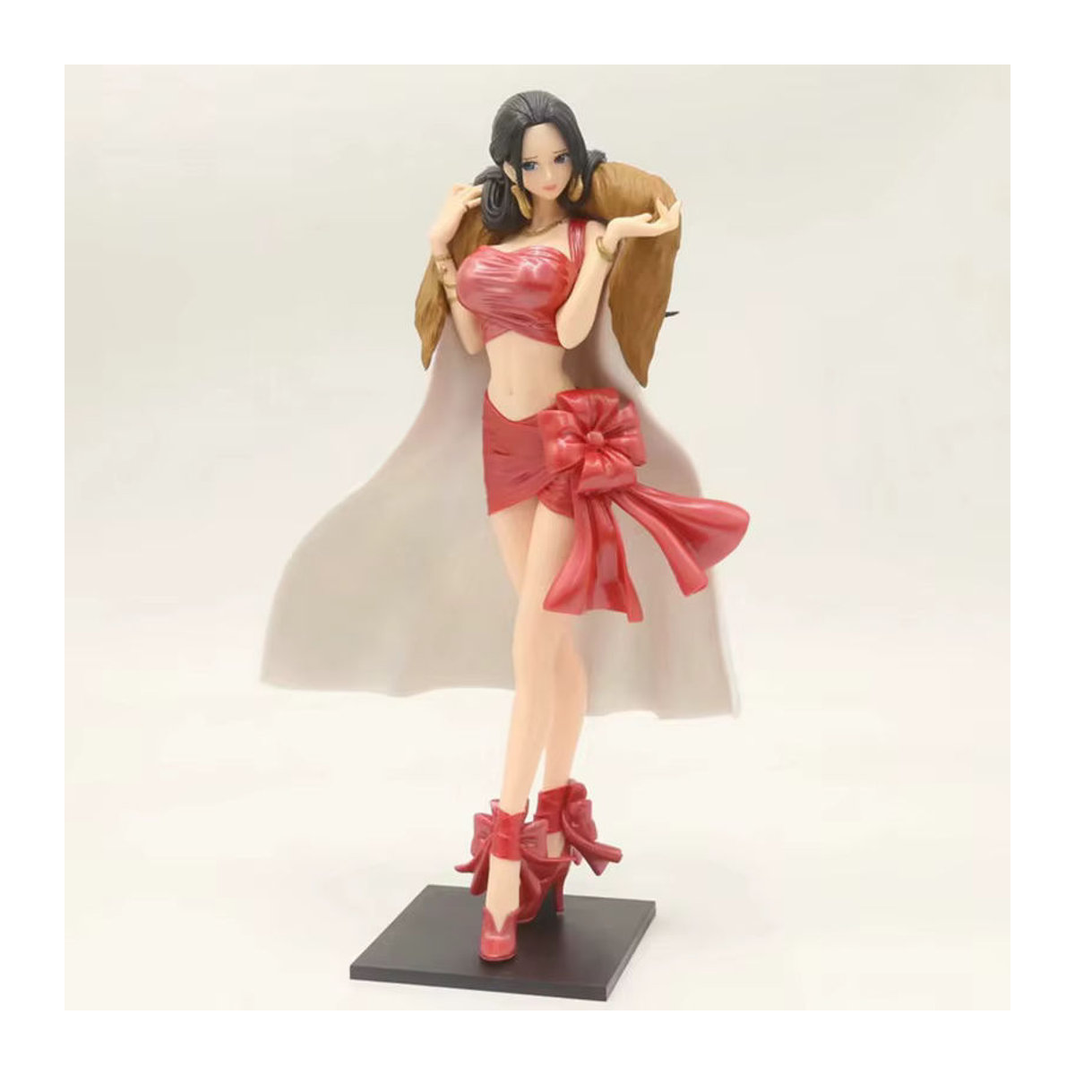 Bandai One Piece Boa Hancock Anime Figur aus Kunststoff, mehrfarbige stehende Statue zur Dekoration - Bild 3
