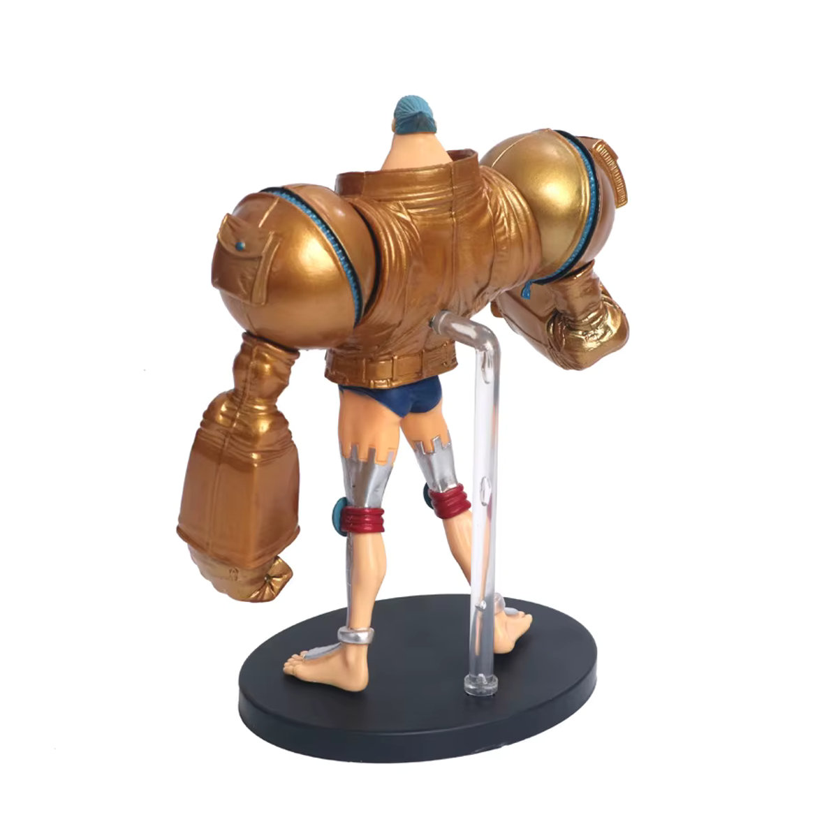 Bandai One Piece DXF The Grandline Men Film Gold Franky Actionfigur aus Kunststoff, Farbe: Gold, Höhe: 18 cm - Bild 6