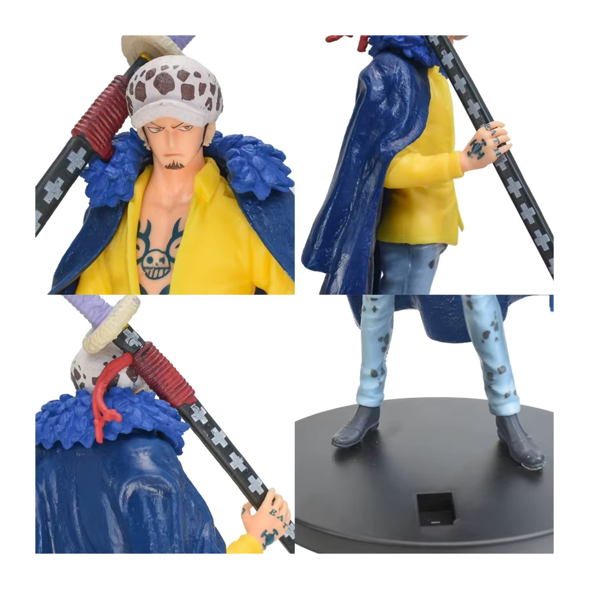 Bandai One Piece DXF Wano Land Trafalgar Law Anime Figur aus PVC, mehrfarbig, Höhe: 18 cm - Bild 3