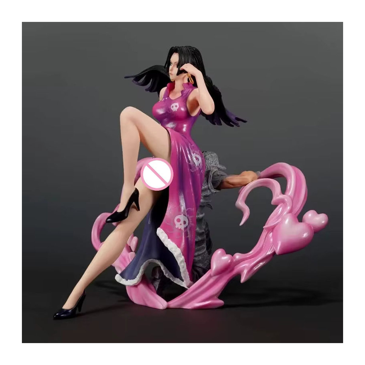 Bandai One Piece Figur Boa Hancock Anime Sammlermodell aus Kunststoff in Rosa, Höhe: 20 cm - Bild 2
