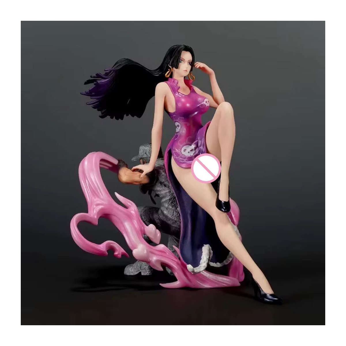 Bandai One Piece Figur Boa Hancock Anime Sammlermodell aus Kunststoff in Rosa, Höhe: 20 cm - Bild 3