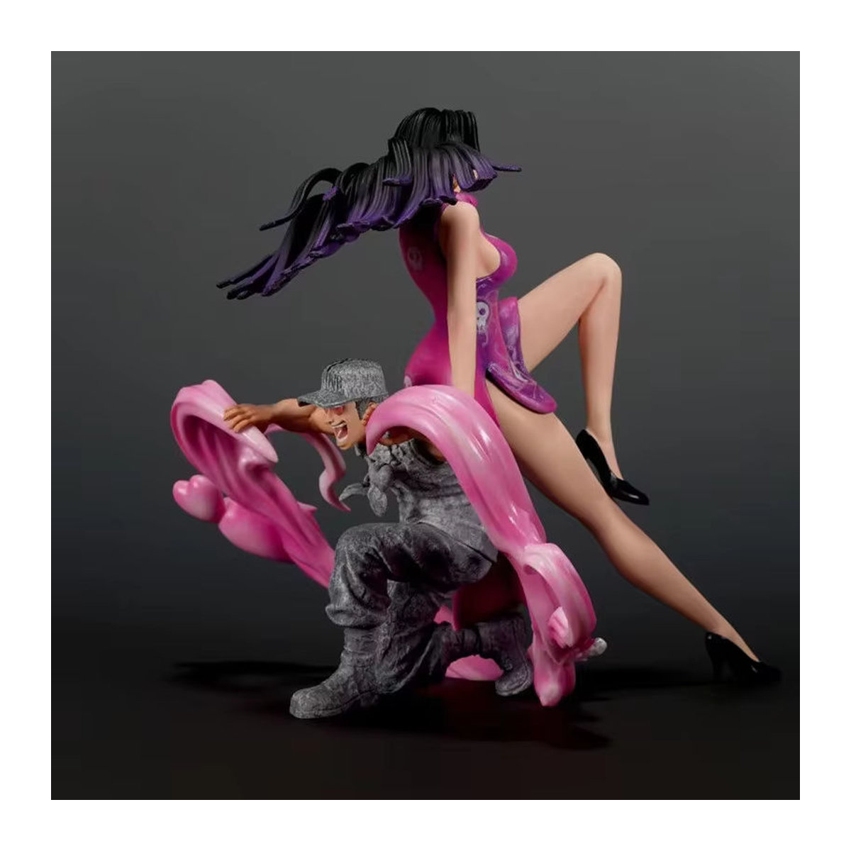 Bandai One Piece Figur Boa Hancock Anime Sammlermodell aus Kunststoff in Rosa, Höhe: 20 cm - Bild 4