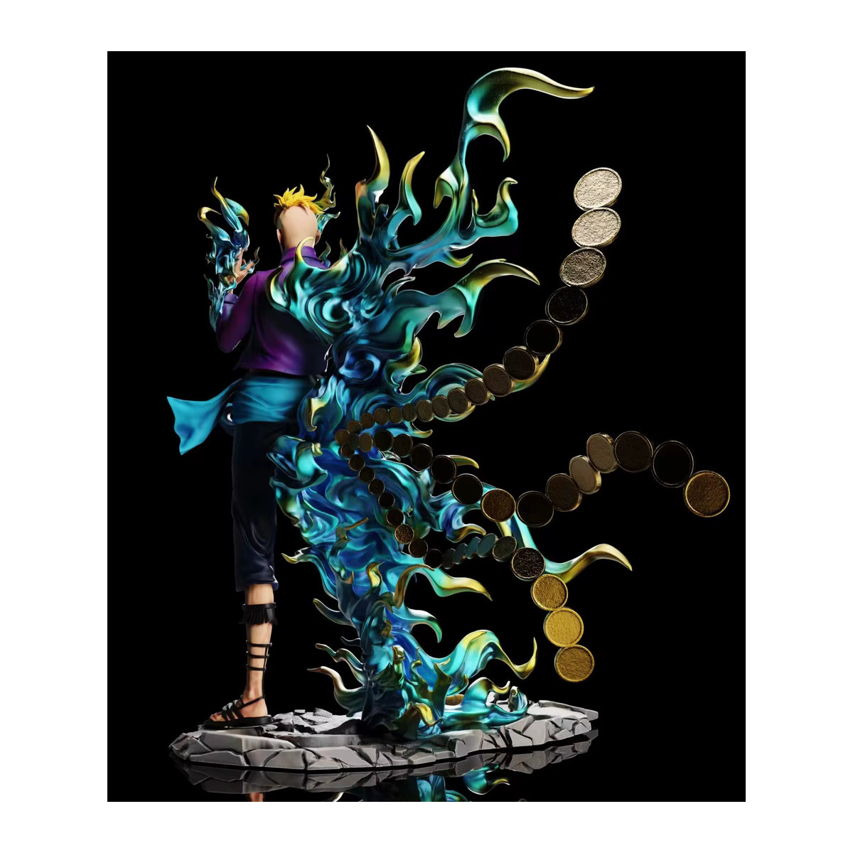 Bandai One Piece Figur Marco aus PVC, mehrfarbig, Höhe: 33 cm - Bild 3