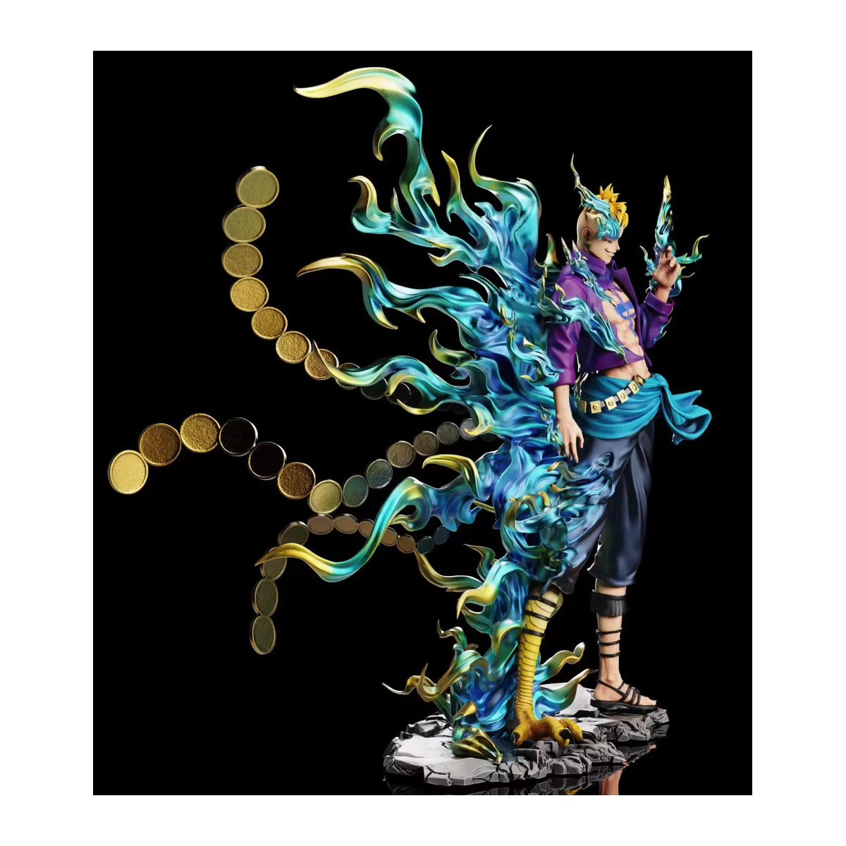 Bandai One Piece Figur Marco aus PVC, mehrfarbig, Höhe: 33 cm - Bild 4