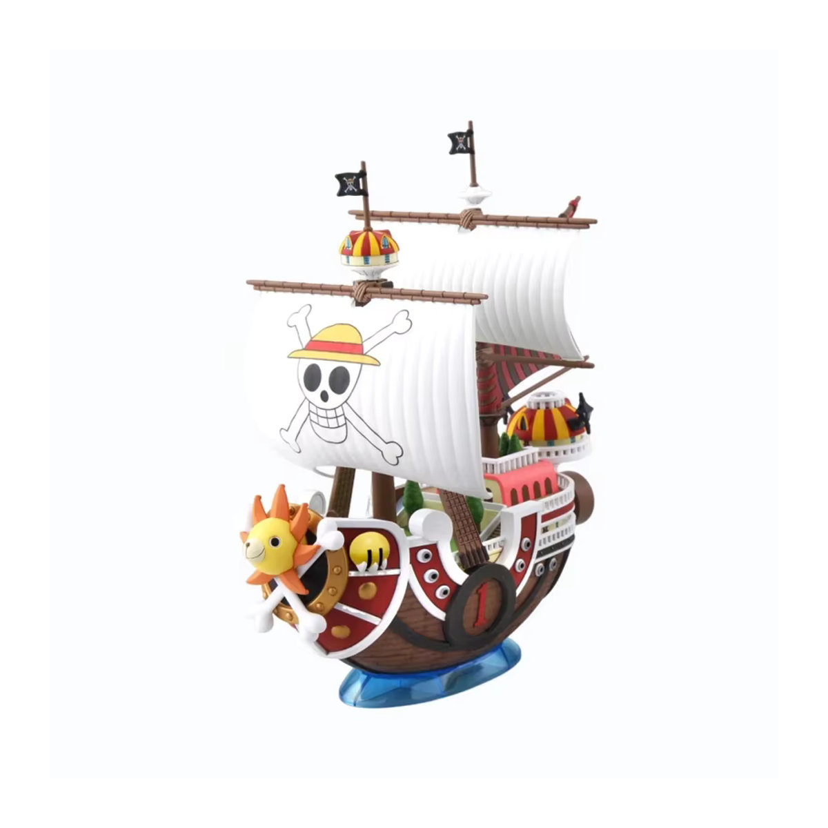 Bandai One Piece Grand Ship Collection Anime Thousand Sunny und Going Merry Modellfiguren aus Kunststoff, mehrfarbig - Bild 2