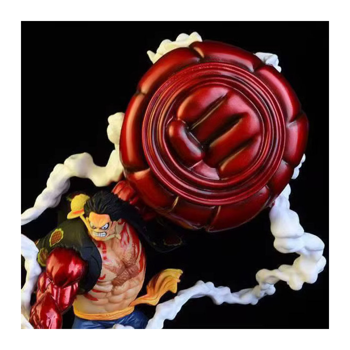 Bandai One Piece Luffy Gear 4 Statue King Kong Gun Anime Figur Mehrfarbig - Bild 2