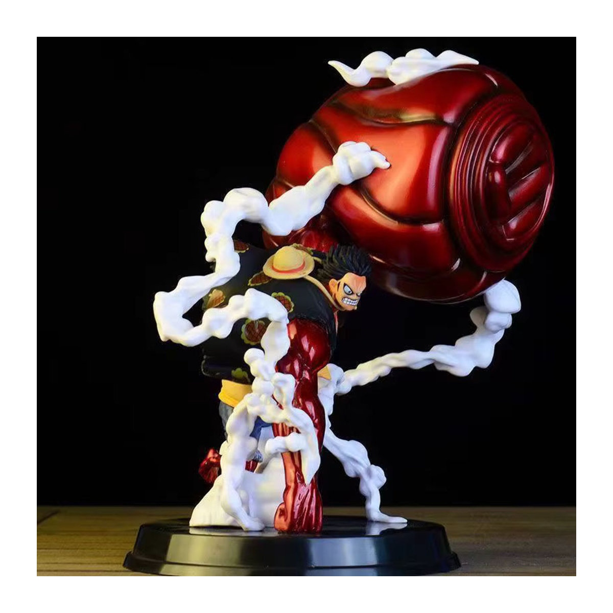 Bandai One Piece Luffy Gear 4 Statue King Kong Gun Anime Figur Mehrfarbig - Bild 3