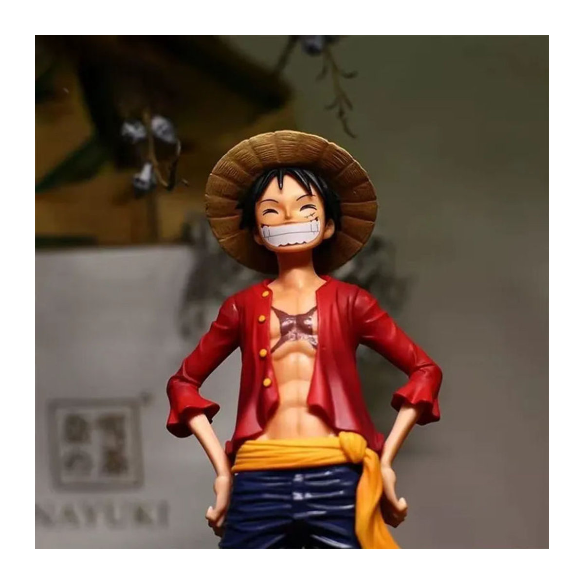 Bandai One Piece Luffy Gear 5 Sonnengott Nika Actionfigur aus PVC, mehrfarbig, Höhe: 27 cm - Bild 3