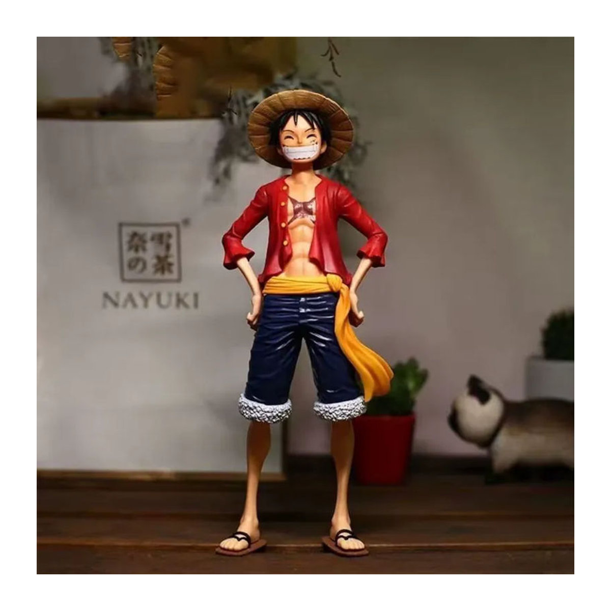 Bandai One Piece Luffy Gear 5 Sonnengott Nika Actionfigur aus PVC, mehrfarbig, Höhe: 27 cm - Bild 4