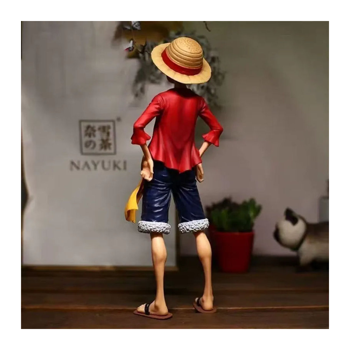 Bandai One Piece Luffy Gear 5 Sonnengott Nika Actionfigur aus PVC, mehrfarbig, Höhe: 27 cm - Bild 5