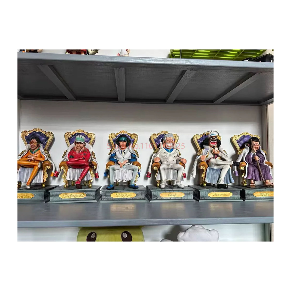 Bandai One Piece Marine-Admiral Actionfigur Sakazuki Borsalino Garp Issho als dekoratives Modell aus Kunststoff, mehrfarbig - Bild 1
