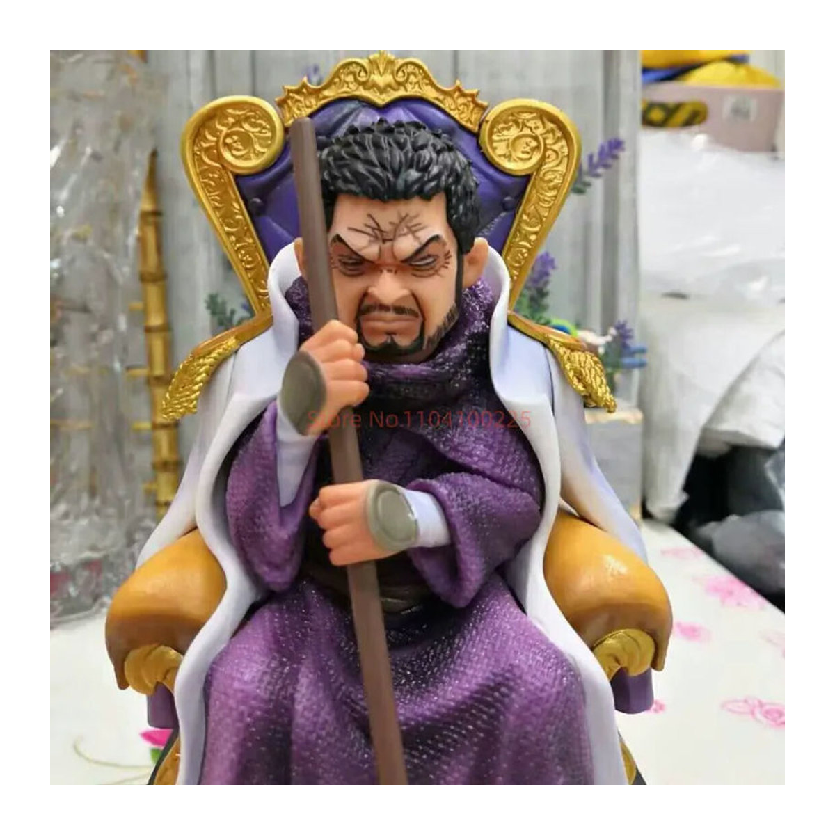 Bandai One Piece Marine-Admiral Actionfigur Sakazuki Borsalino Garp Issho als dekoratives Modell aus Kunststoff, mehrfarbig - Bild 2