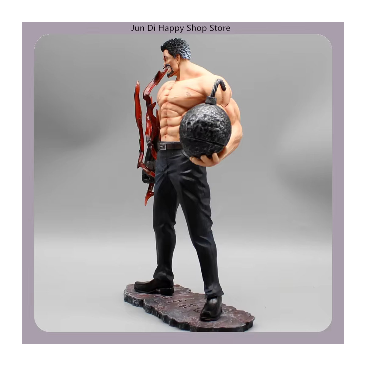 Bandai One Piece Monkey D. Luffy Anime-Figur aus Kunstharz, mehrfarbig, Höhe: 26 cm - Bild 3