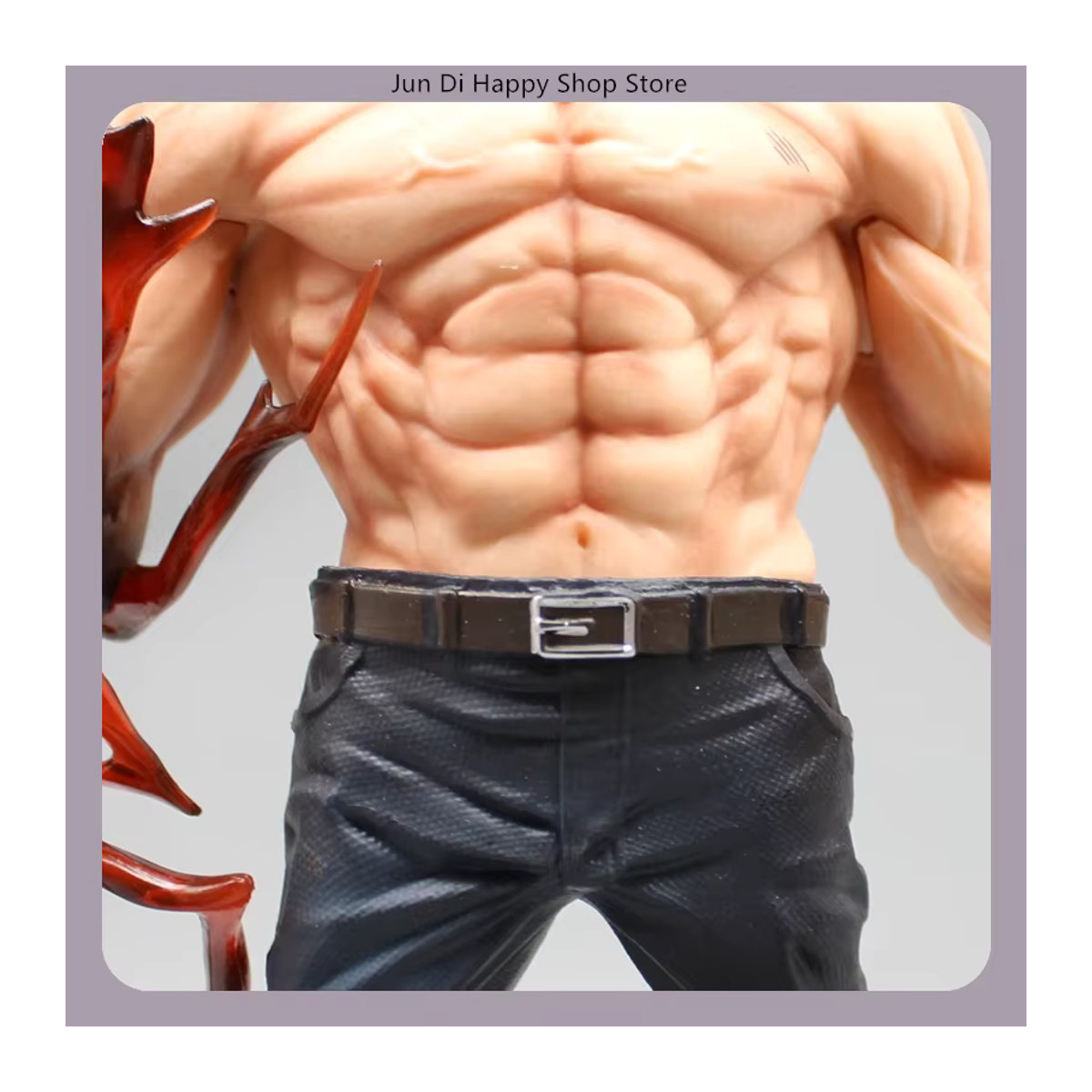 Bandai One Piece Monkey D. Luffy Anime-Figur aus Kunstharz, mehrfarbig, Höhe: 26 cm - Bild 4