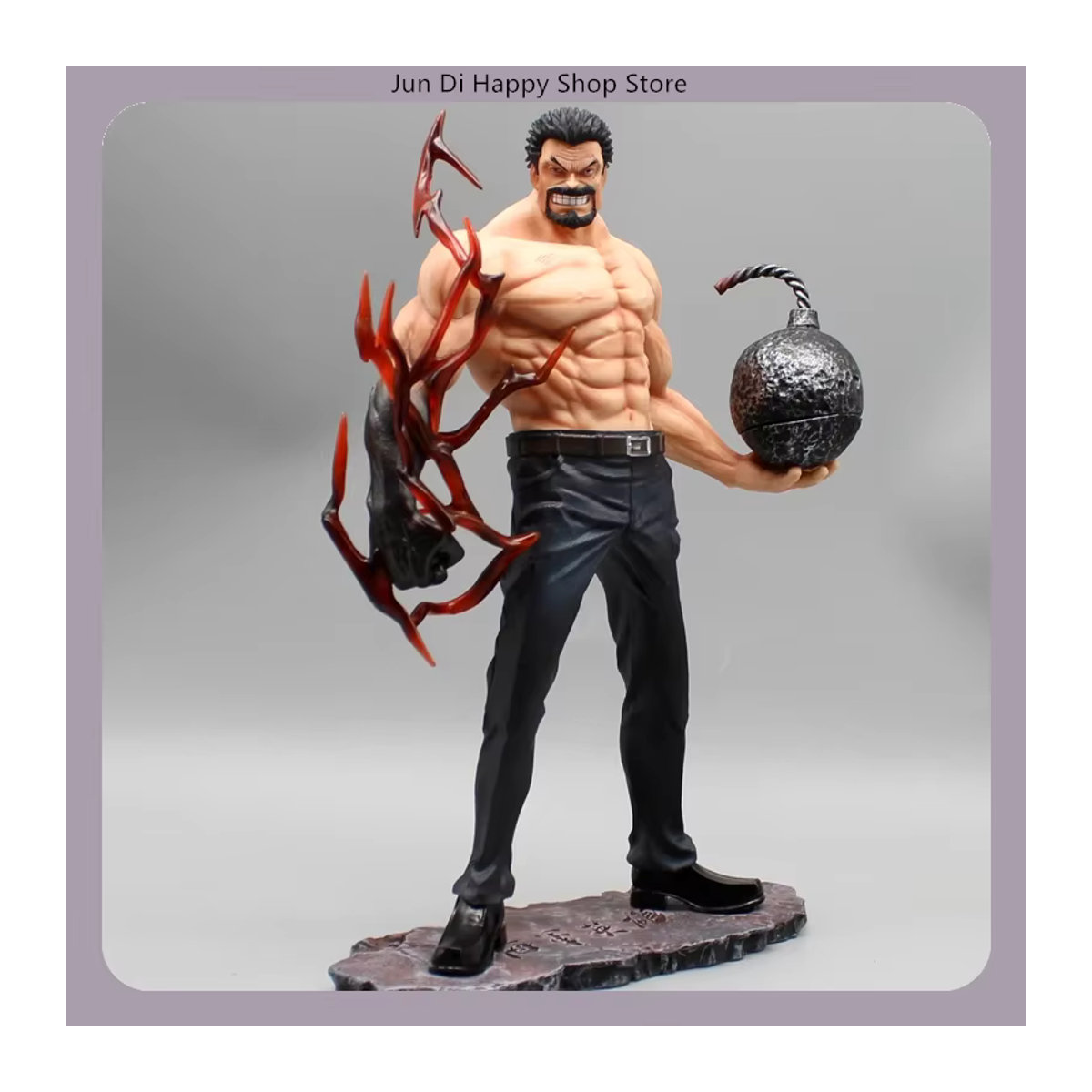 Bandai One Piece Monkey D. Luffy Anime-Figur aus Kunstharz, mehrfarbig, Höhe: 26 cm - Bild 5