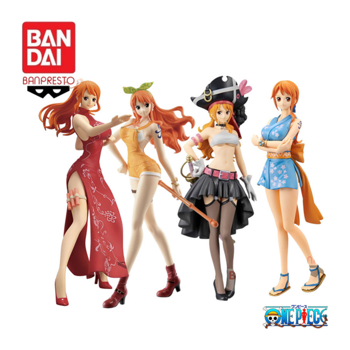 Bandai One Piece Nami Actionfigur als dekorative Modellstatue in Mehrfarbig - Bild 1