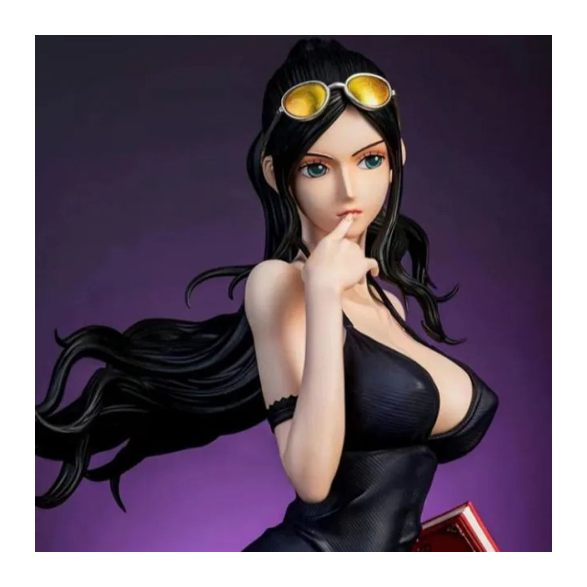 Bandai One Piece Nico Robin Sammlerfigur aus PVC in Schwarz, Höhe: 34 cm - Bild 1