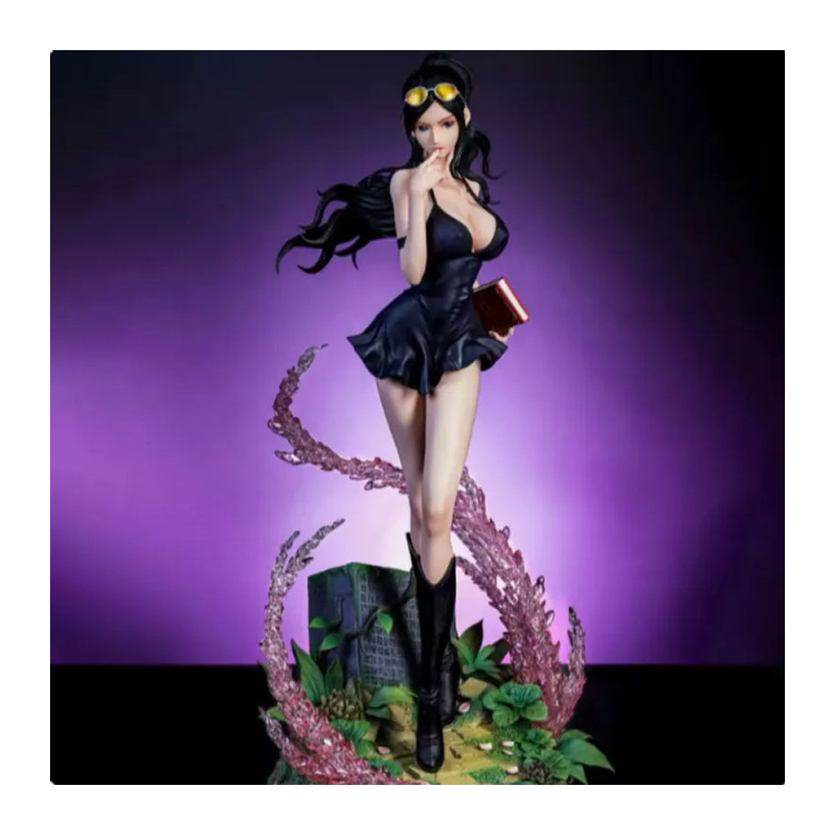 Bandai One Piece Nico Robin Sammlerfigur aus PVC in Schwarz, Höhe: 34 cm - Bild 3