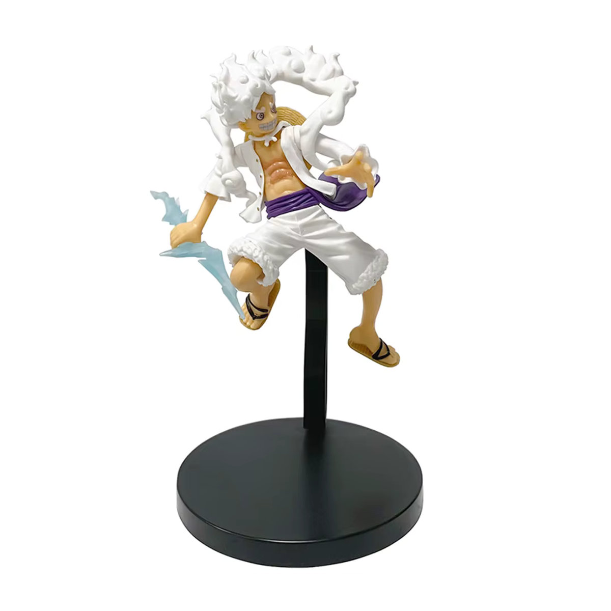 Bandai One Piece Nika Monkey D. Ruffy Actionfigur aus Kunststoff, weiß, Höhe: 18 cm - Bild 2