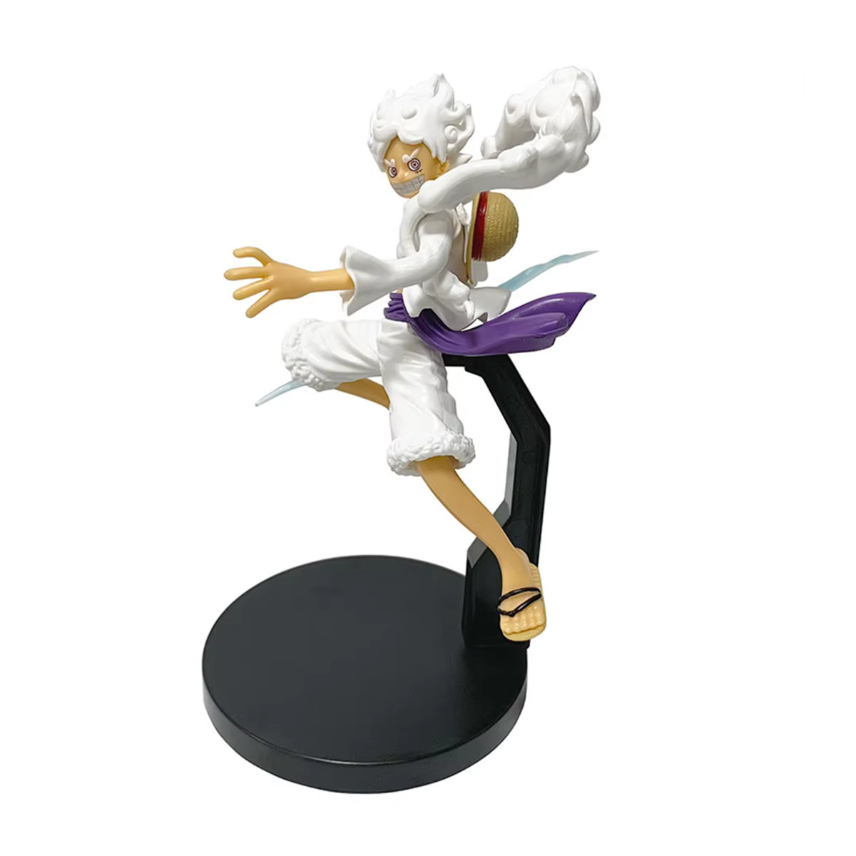 Bandai One Piece Nika Monkey D. Ruffy Actionfigur aus Kunststoff, weiß, Höhe: 18 cm - Bild 5