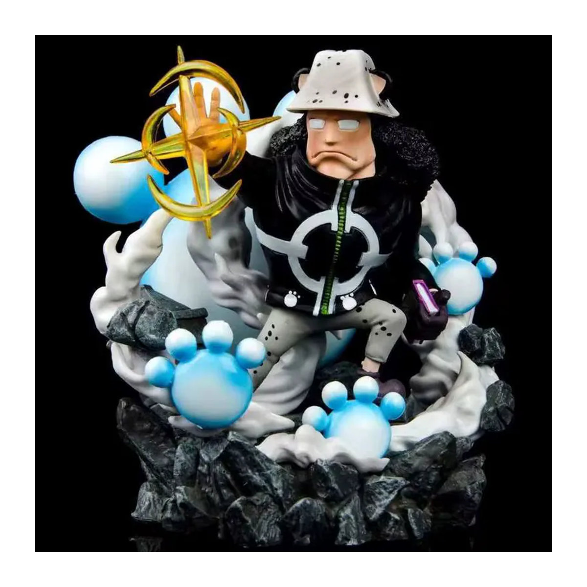 Bandai One Piece Pirate King GK Shichibukai Bartholomew Kuma Szenen-Statue Modellfigur, mehrfarbig - Bild 3