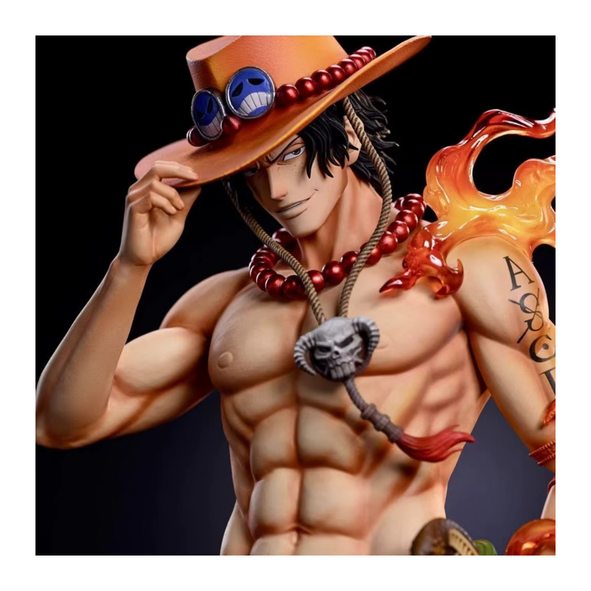Bandai One Piece Portgas D Ace Actionfigur aus Kunststoff, mehrfarbig, Höhe: 35 cm - Bild 4