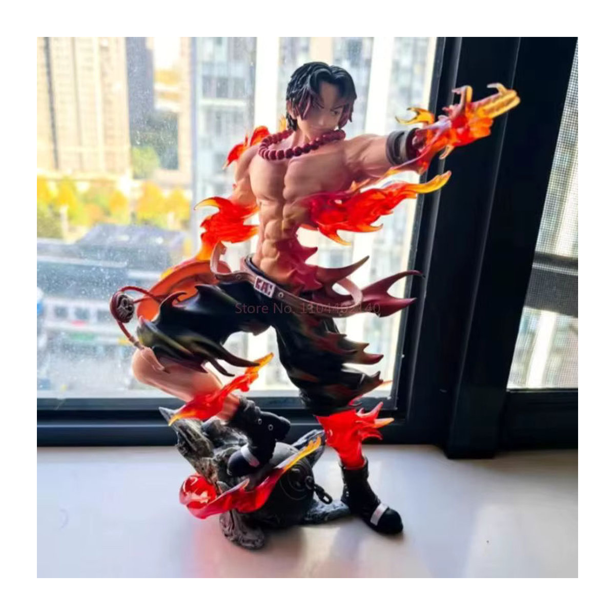 Bandai One Piece Portgas D. Ace Actionfigur aus PVC als stehende Statue in Mehrfarbig - Bild 5
