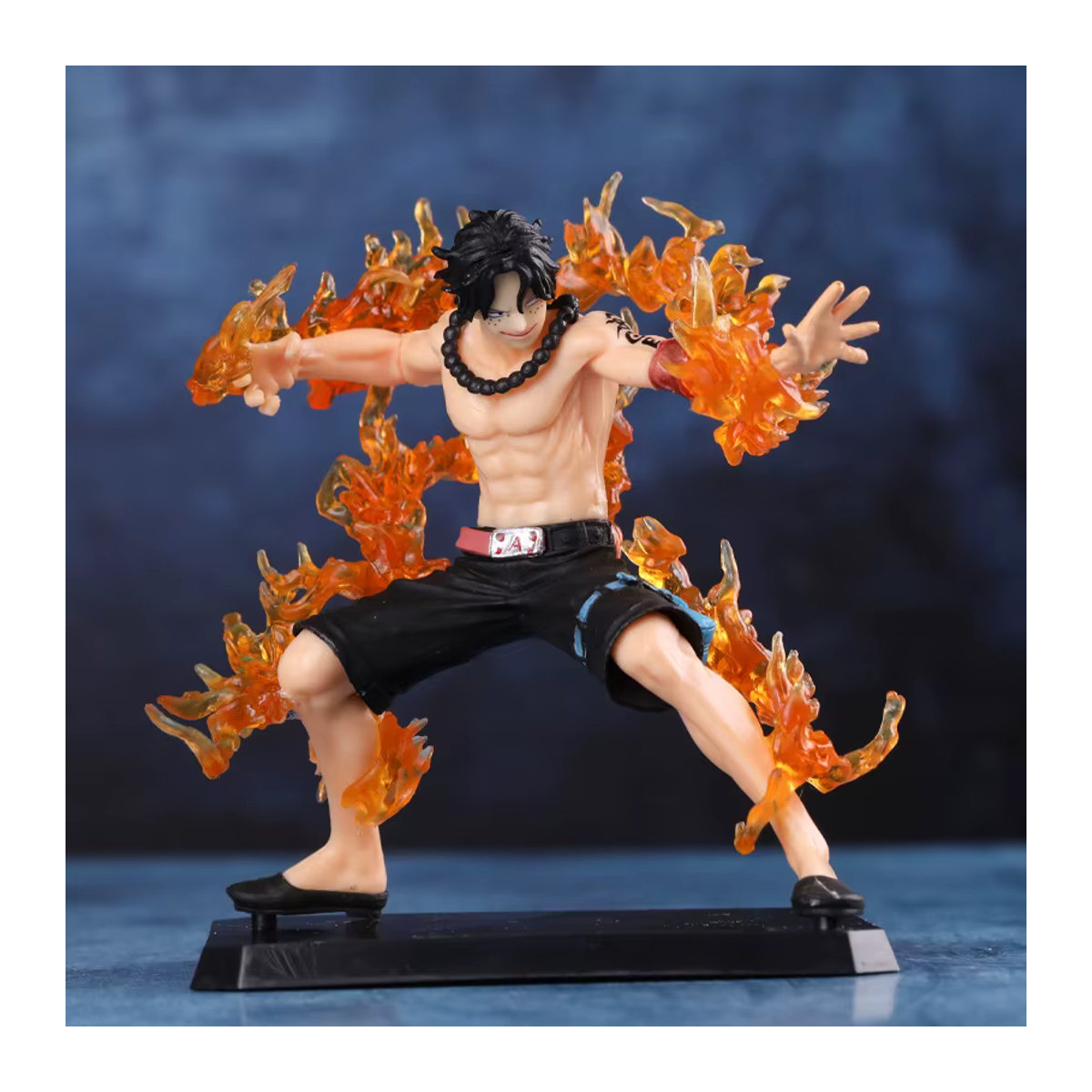 Bandai One Piece Portgas D. Ace Actionfigur aus PVC, mehrfarbiges Sammlerstück für Fans - Bild 5