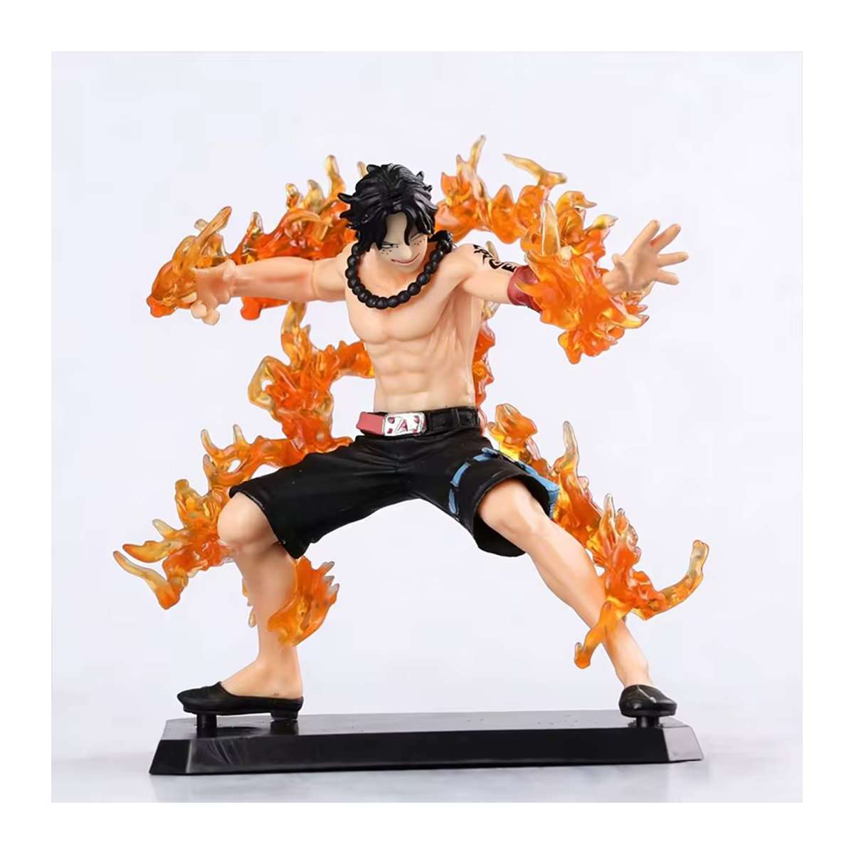 Bandai One Piece Portgas D. Ace Actionfigur aus PVC, mehrfarbiges Sammlerstück für Fans - Bild 7