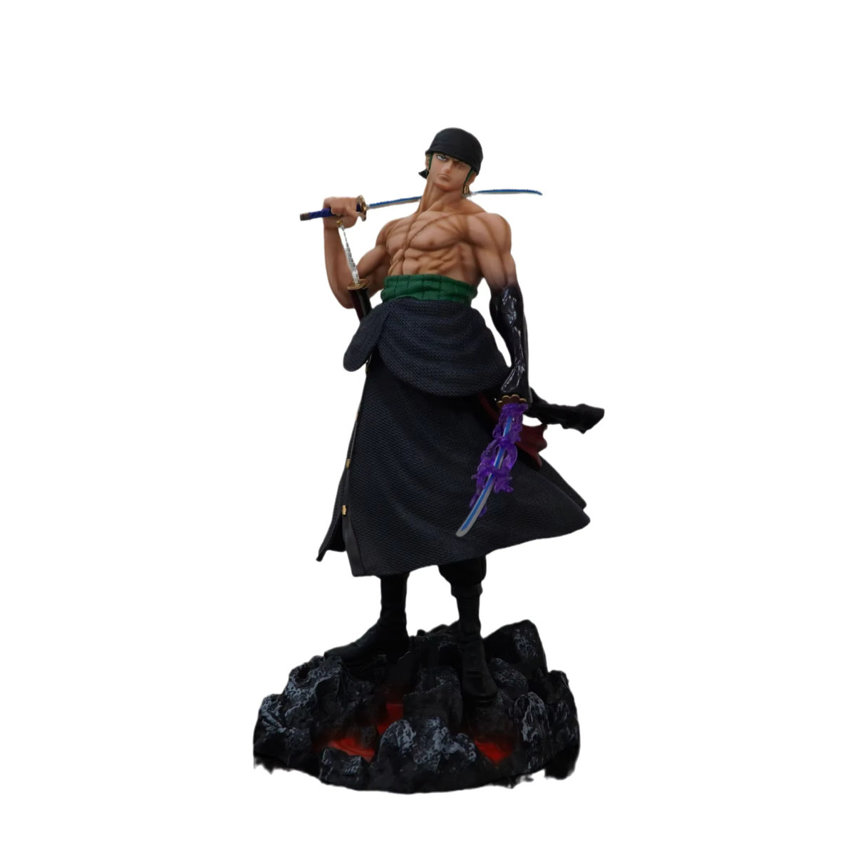 Bandai One Piece Roronoa Zoro Actionfigur aus Kunststoff, mehrfarbig, Höhe: 50 cm - Bild 5