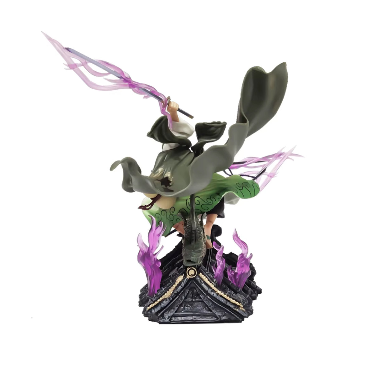Bandai One Piece Roronoa Zoro Anime Action Figur aus PVC, mehrfarbig, Höhe: 22 cm - Bild 3