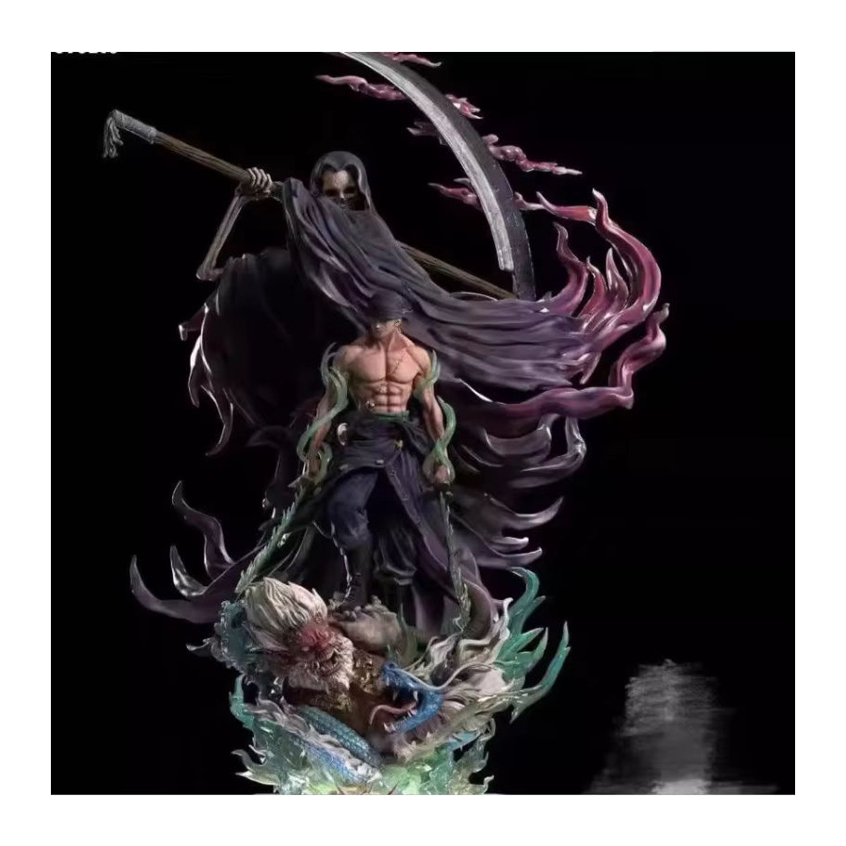 Bandai One Piece Roronoa Zoro Battle Ver. Actionfigur aus Kunststoff, mehrfarbiges Sammlerstück und Dekoration für Kinder - Bild 3