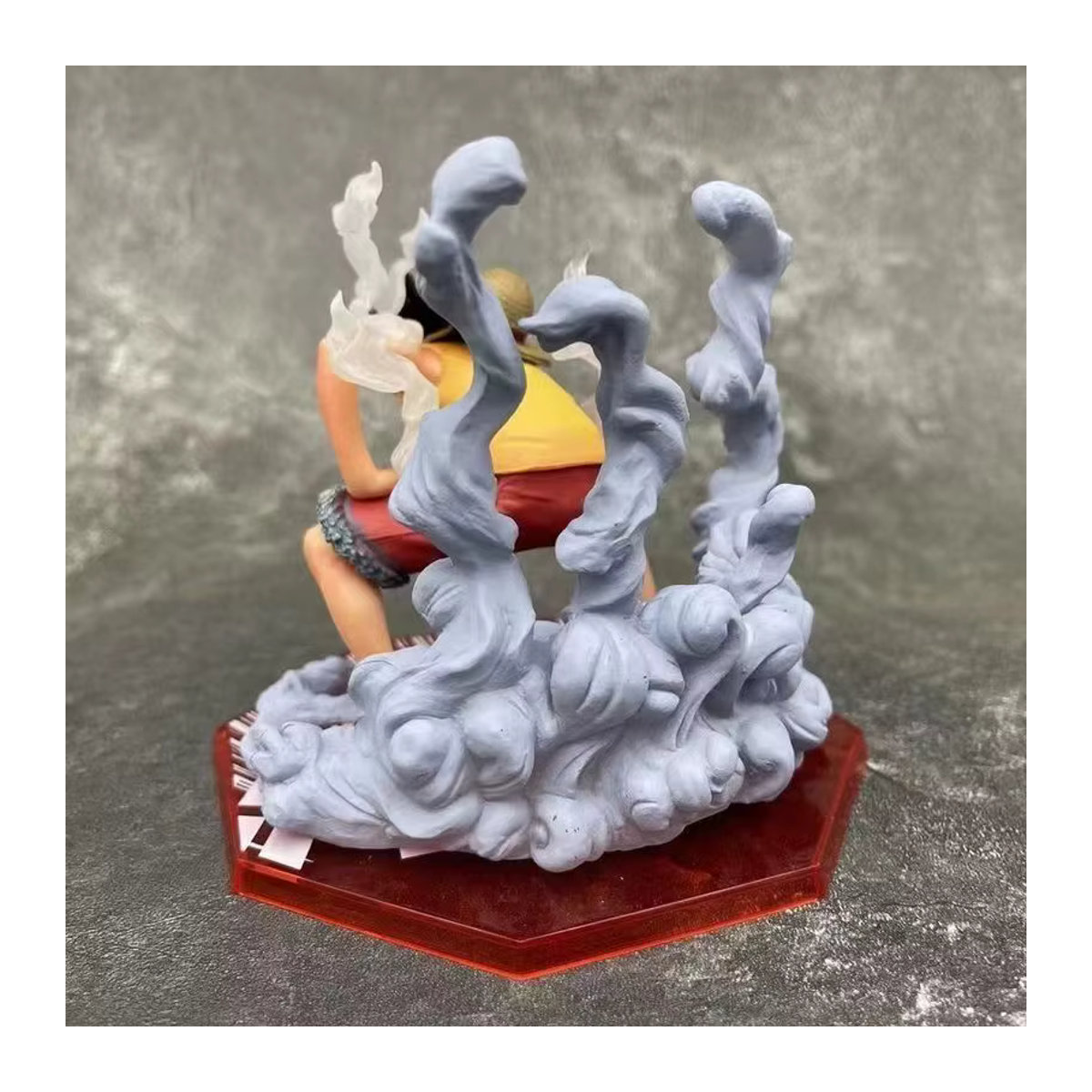 Bandai One Piece Ruffy Figur Zweite Gang Schlacht Szene aus Kunststoff, mehrfarbig - Bild 2