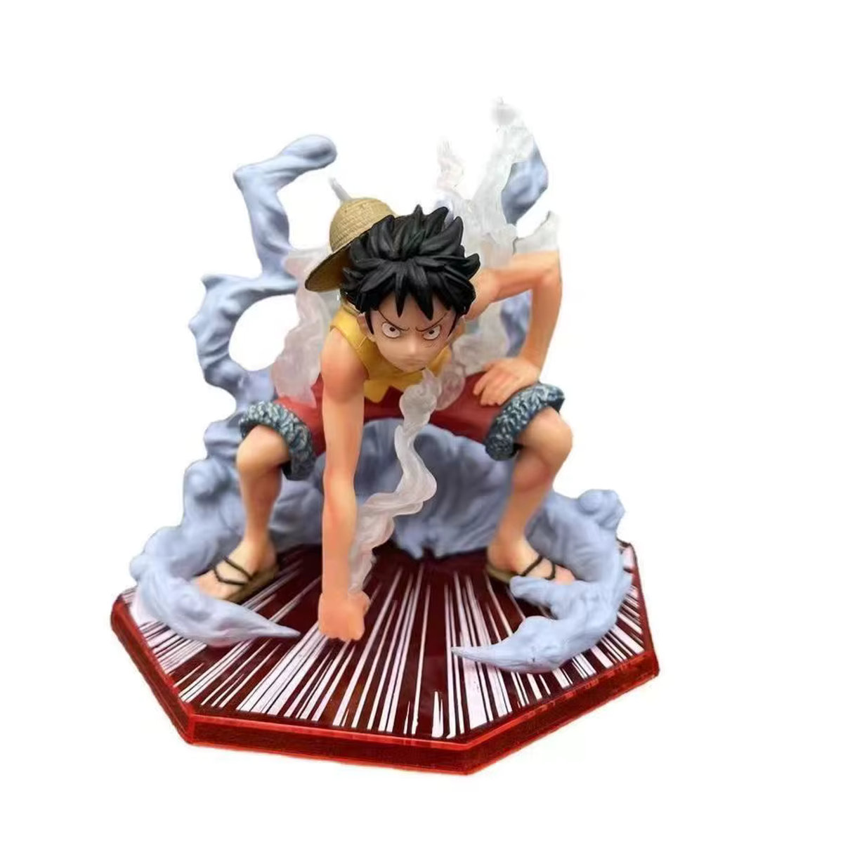 Bandai One Piece Ruffy Figur Zweite Gang Schlacht Szene aus Kunststoff, mehrfarbig - Bild 6