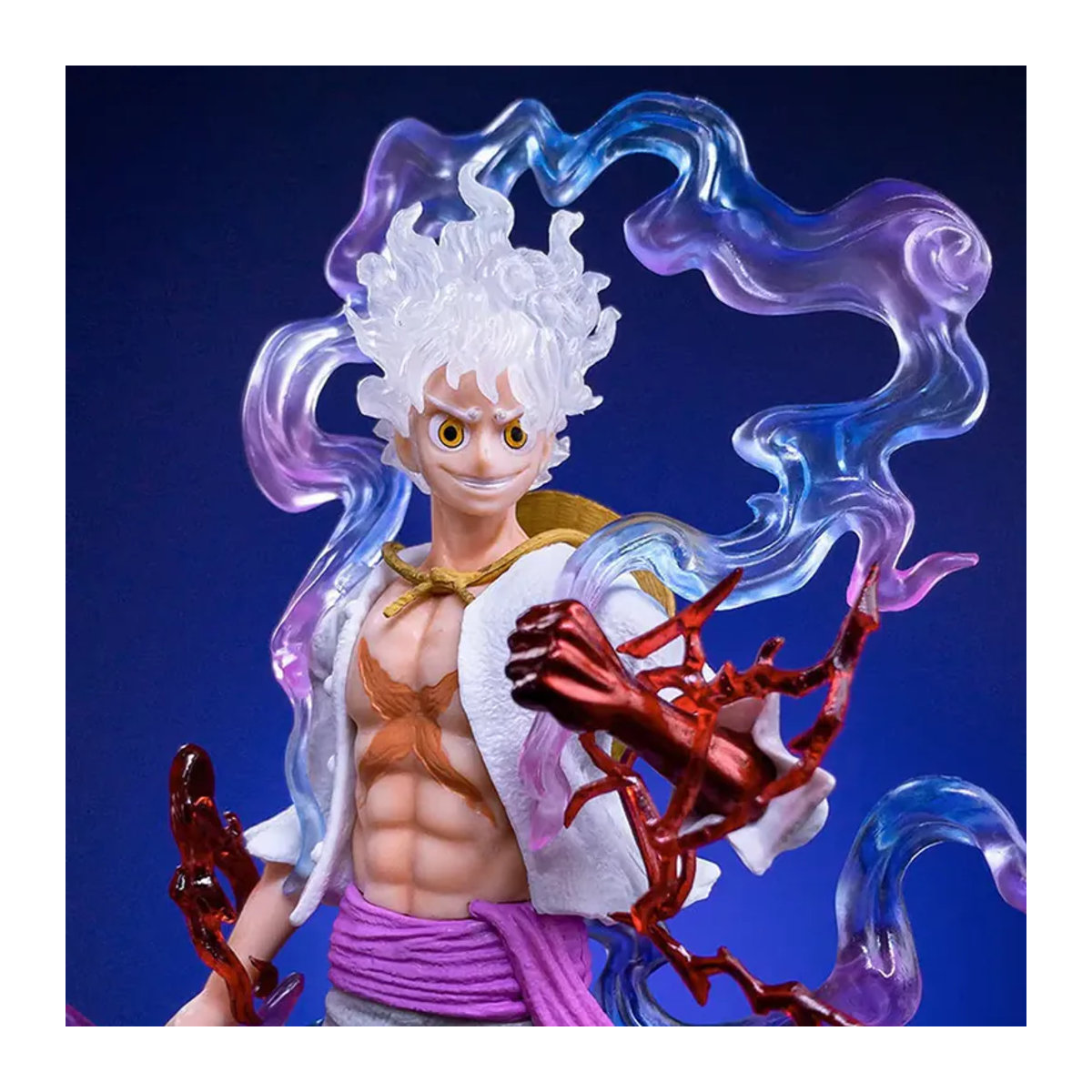 Bandai One Piece Ruffy Gear 5 Nika Sonnengott Actionfigur in Weiß, Höhe: 21 cm - Bild 5