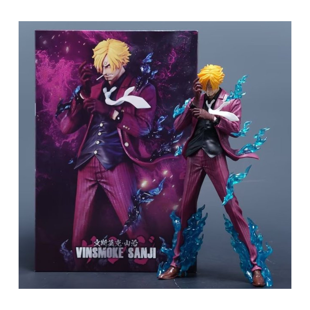 Bandai One Piece Sanji Anime Actionfigur aus Kunststoff, mehrfarbige PVC Statue als Desktop-Ornament und Sammlerstück - Bild 1