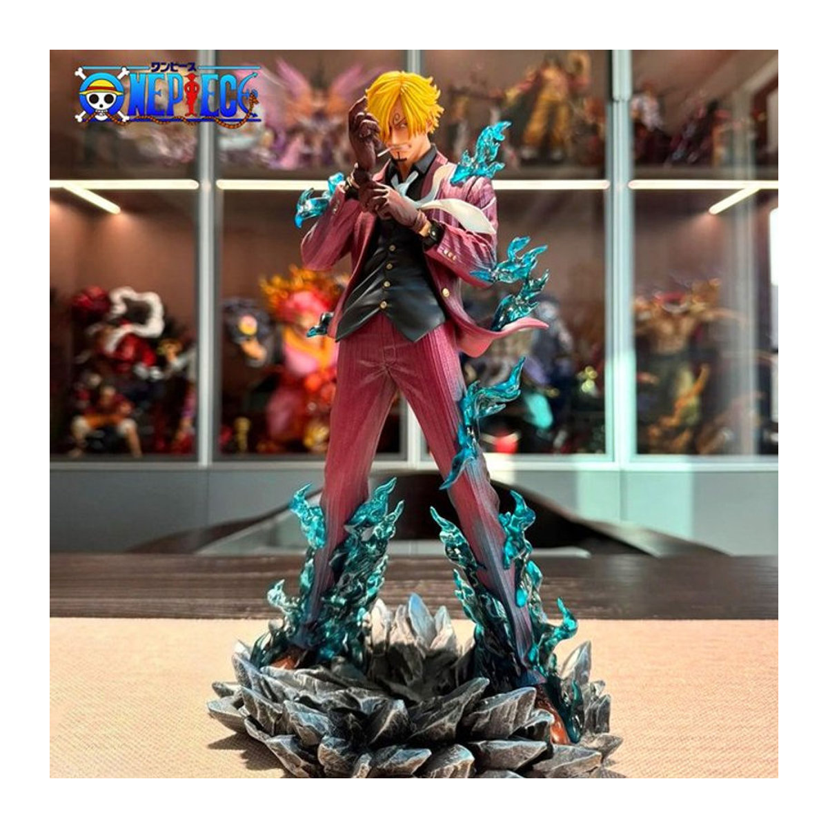 Bandai One Piece Sanji Anime Figur aus Kunststoff, mehrfarbig, Höhe: 25 cm - Bild 1