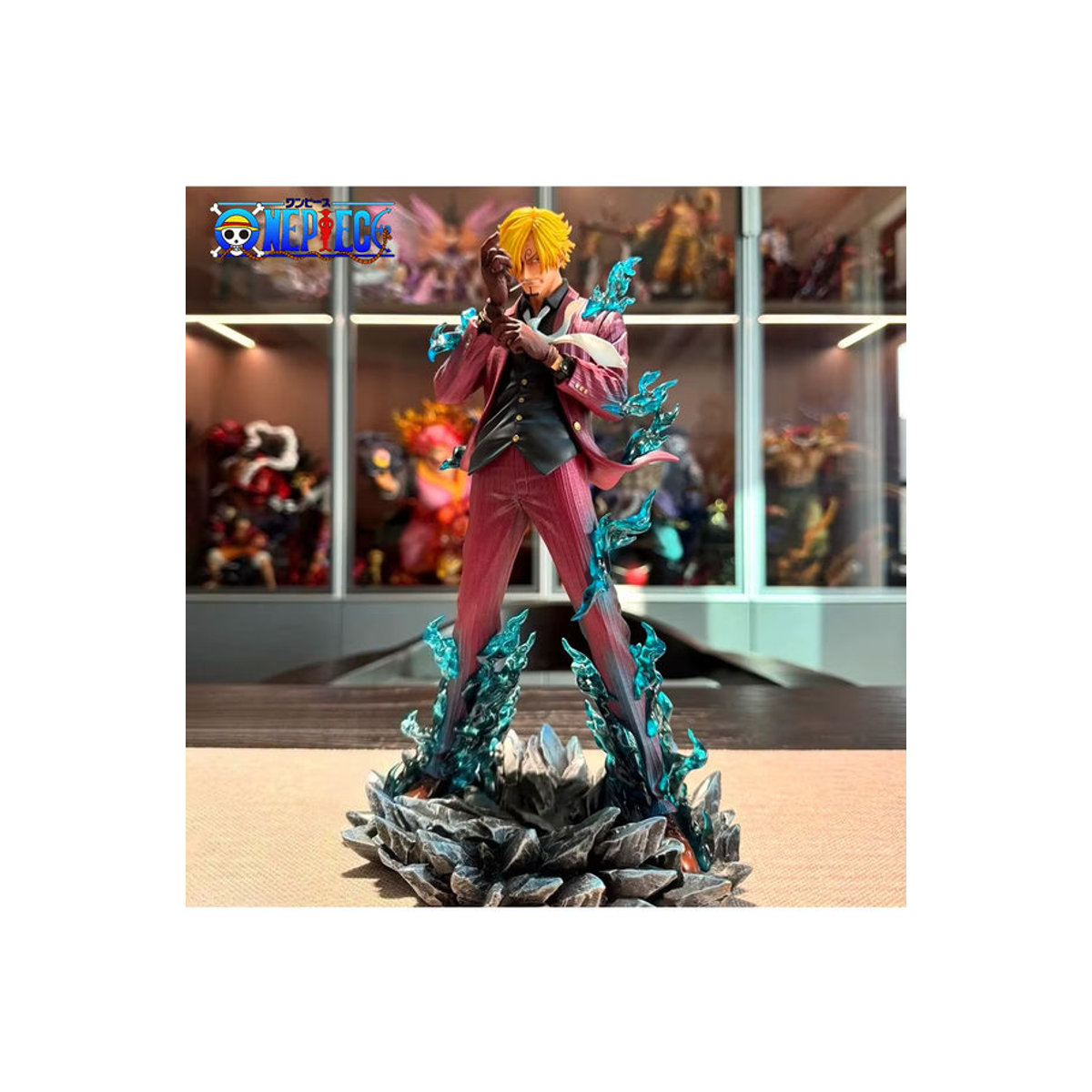 Bandai One Piece Sanji Anime Figur aus Kunststoff, mehrfarbig, Höhe: 25 cm - Bild 4