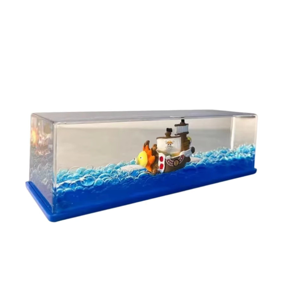 Bandai One Piece Schwimmende Schiffe Going Merry und Thousand Sunny als Tischdekoration in Flüssigkeit, mehrfarbig - Bild 4