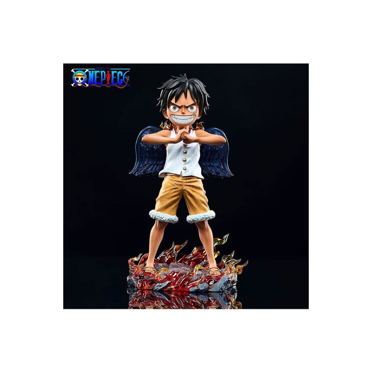Bandai One Piece Seraphim Luffy Actionfigur aus Kunststoff, mehrfarbig, Höhe: 17 cm - Bild 3