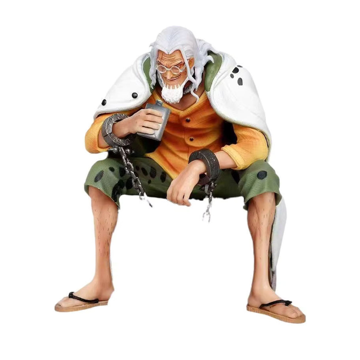 Bandai One Piece Silvers Rayleigh Actionfigur aus Kunststoff, mehrfarbiges Modell für deine Sammlung und Dekoration - Bild 5