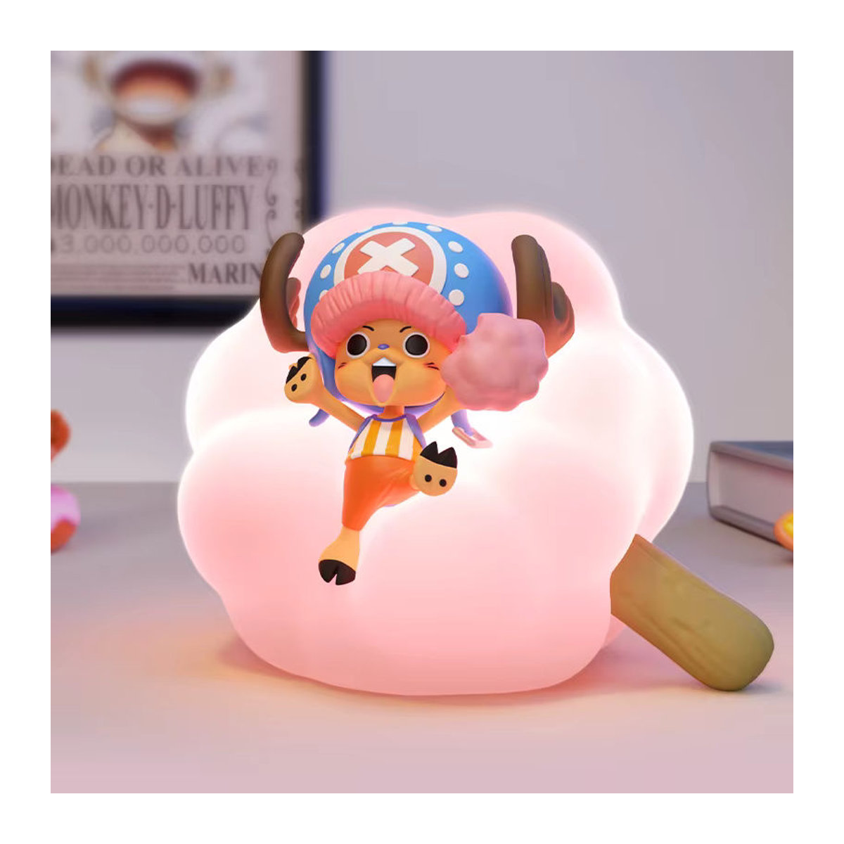 Bandai One Piece Sweet Dream Series Blind Box LED Nachtlicht Ruffy und Chopper als dekoratives Modell für Kinder in Mehrfarbig - Bild 2