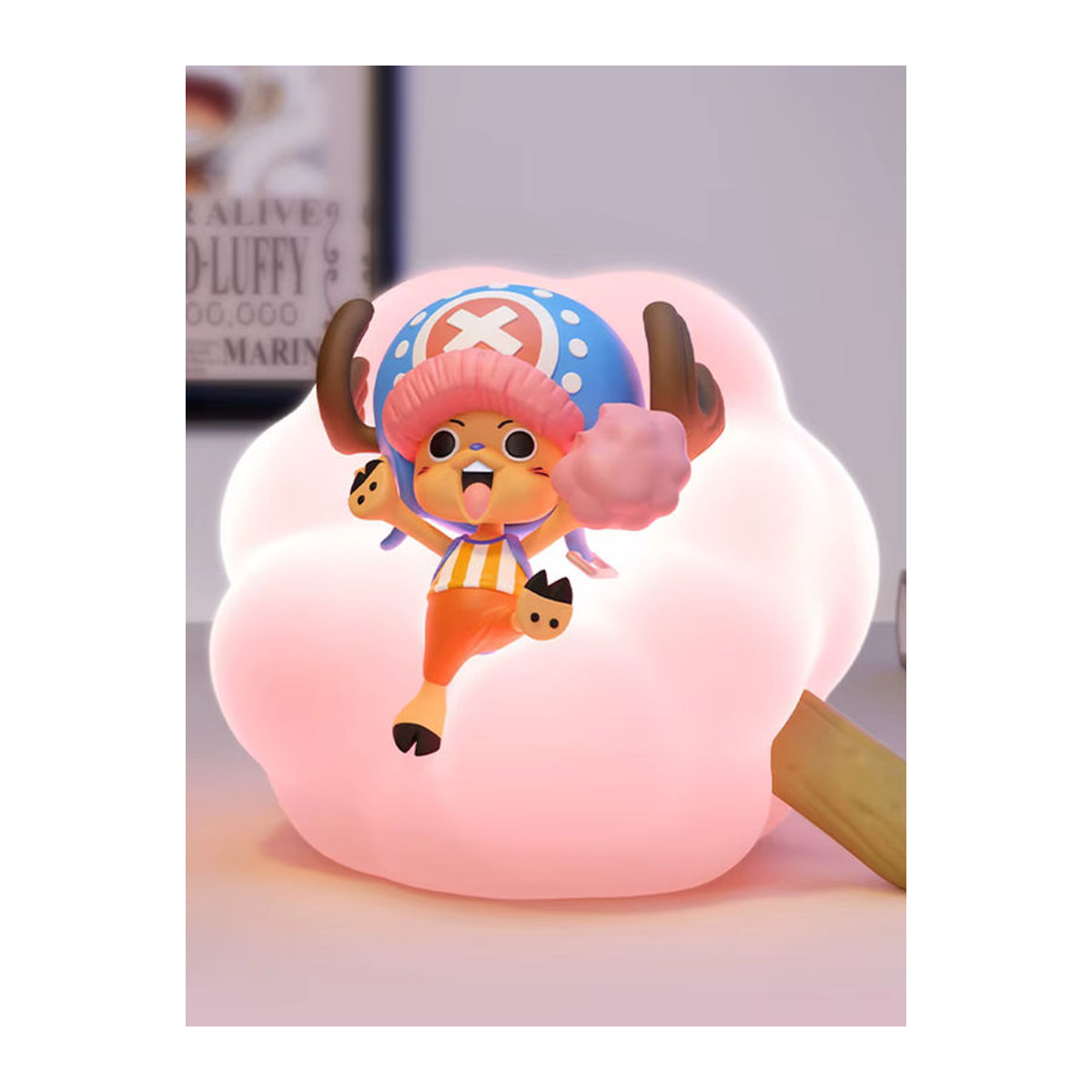 Bandai One Piece Sweet Dream Series Blind Box LED Nachtlicht Ruffy und Chopper als dekoratives Modell für Kinder in Mehrfarbig - Bild 5
