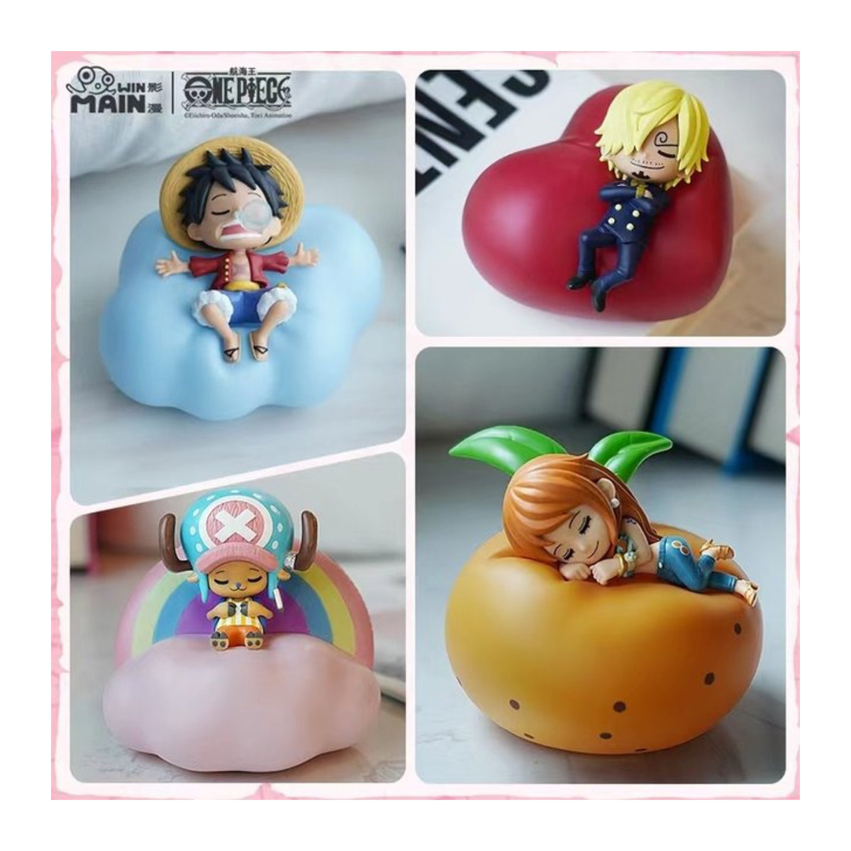 Bandai One Piece Sweet Dreams Nachtlicht Blind Box Serie mit Ruffy und Zoro in Bunt - Bild 1