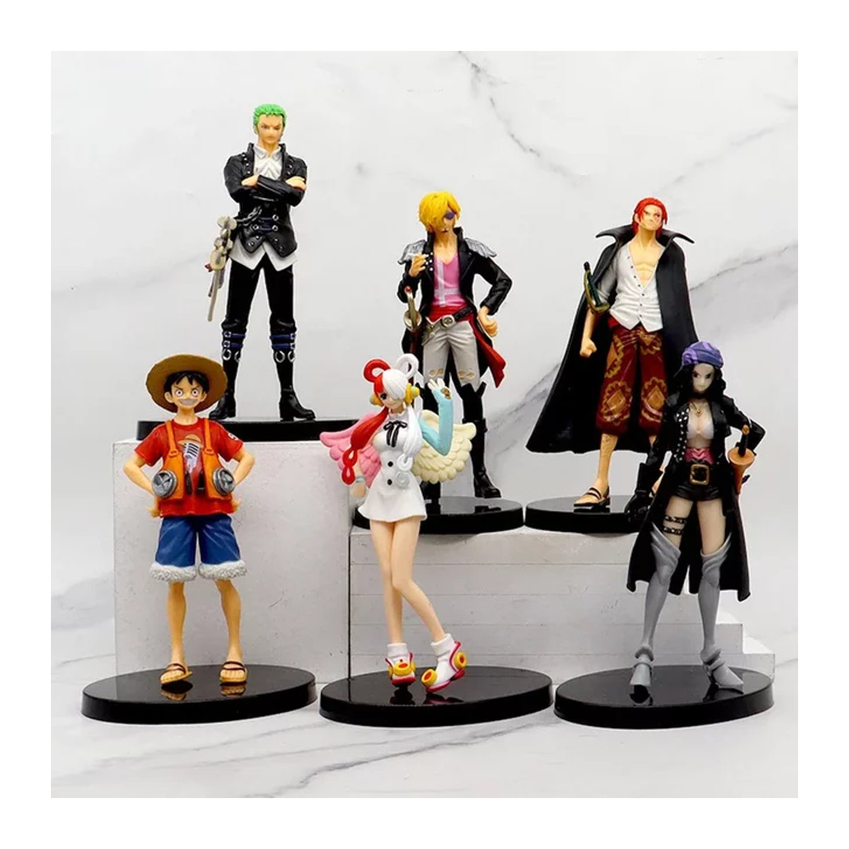Bandai One Piece Theater Edition Film Red Anime Actionfigur mehrfarbig - Bild 1