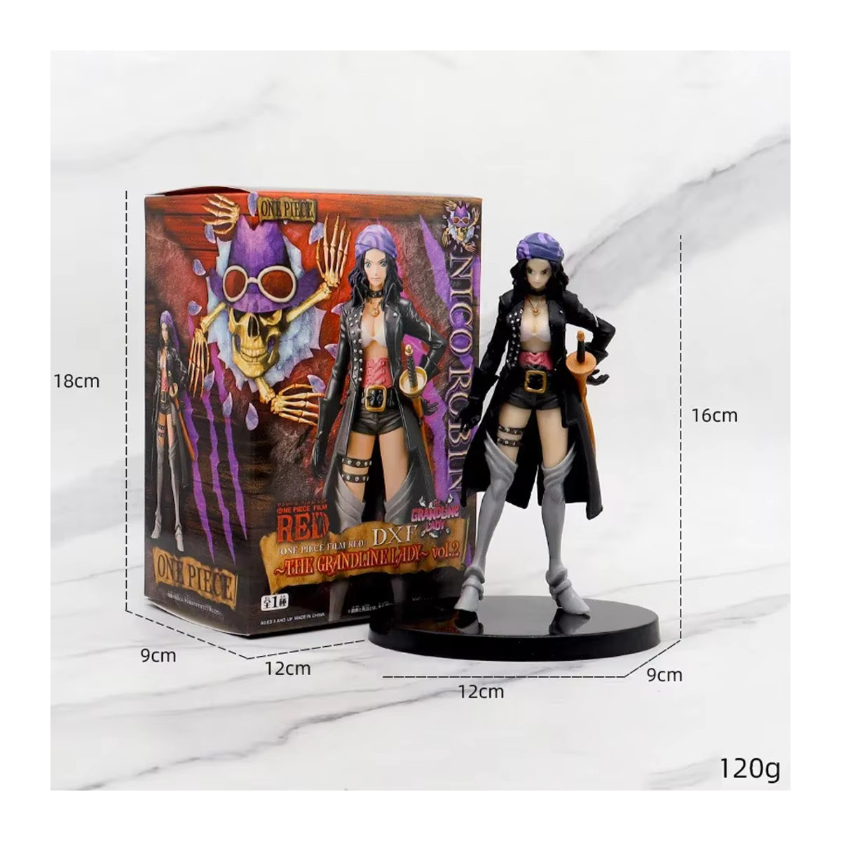 Bandai One Piece Theater Edition Film Red Anime Actionfigur mehrfarbig - Bild 2