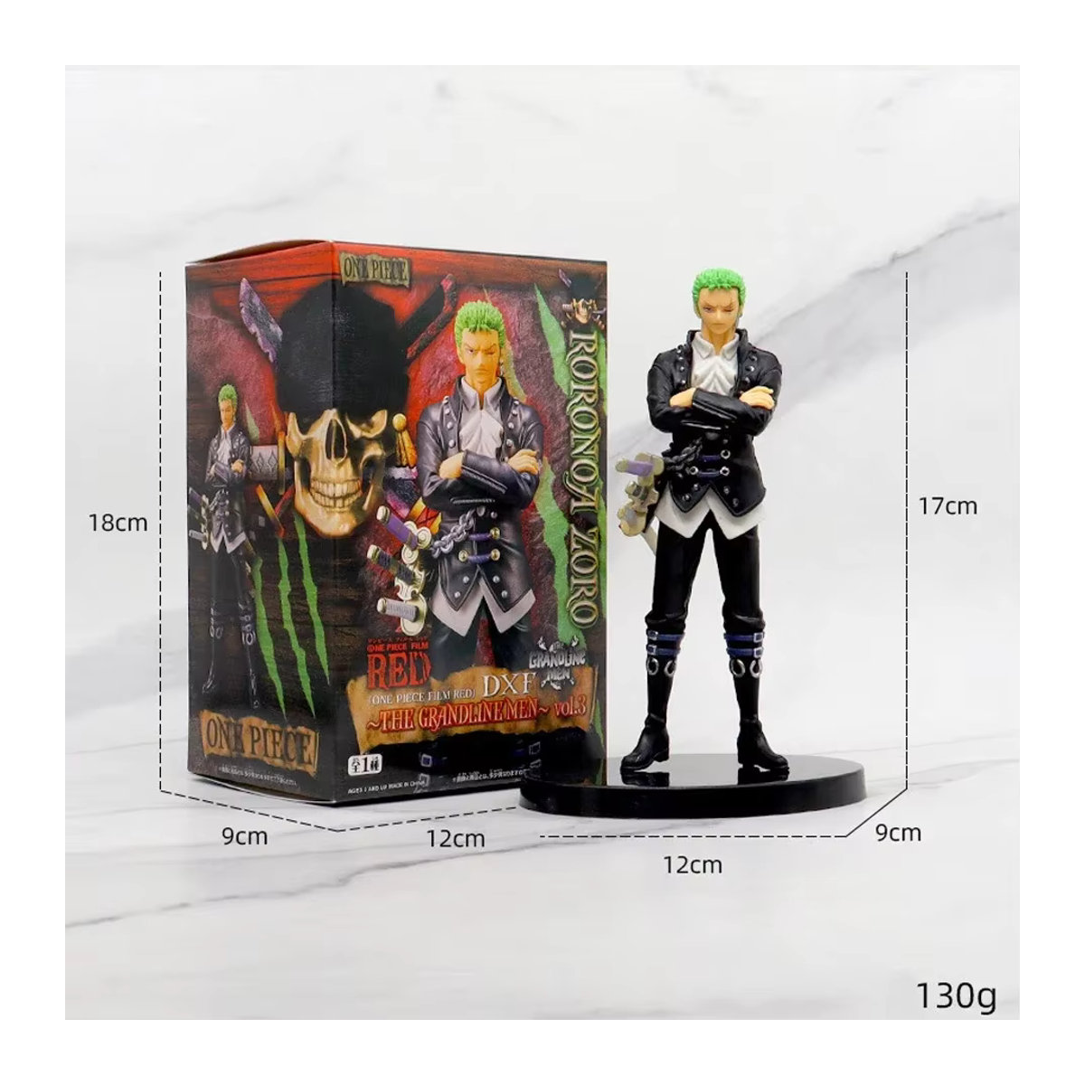 Bandai One Piece Theater Edition Film Red Anime Actionfigur mehrfarbig - Bild 3