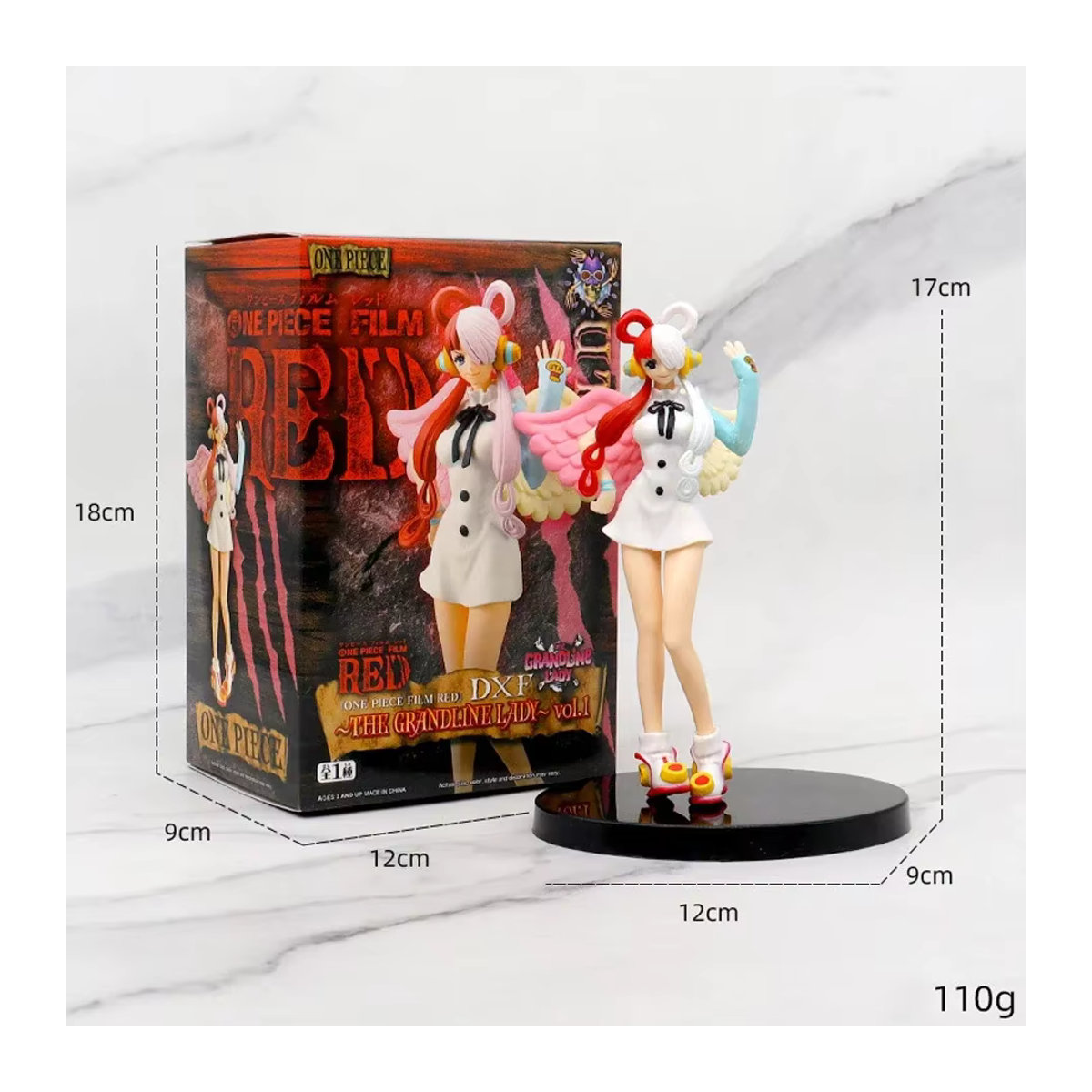Bandai One Piece Theater Edition Film Red Anime Actionfigur mehrfarbig - Bild 4
